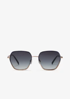 Damen-Sonnenbrille aus leichtem Metall