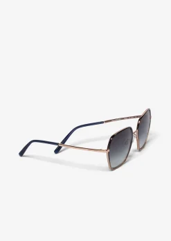 Damen-Sonnenbrille aus leichtem Metall