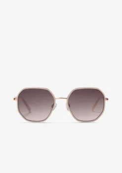 Damen-Sonnenbrille aus leichtem Metall