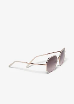 Damen-Sonnenbrille aus leichtem Metall