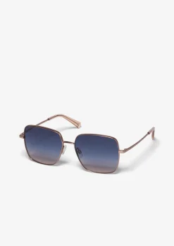 Damen-Sonnenbrille aus leichtem Metall