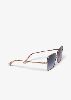 Damen-Sonnenbrille aus leichtem Metall