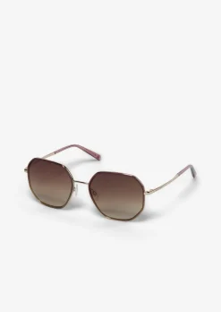 Damen-Sonnenbrille aus leichtem Metall