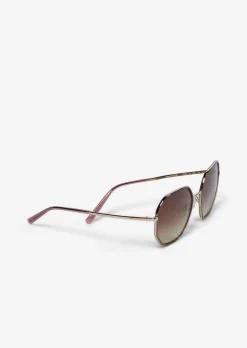 Damen-Sonnenbrille aus leichtem Metall