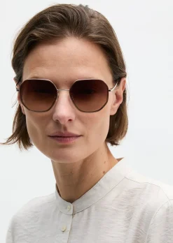 Damen-Sonnenbrille aus leichtem Metall
