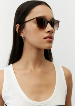 Damen-Sonnenbrille im Panto-Stil