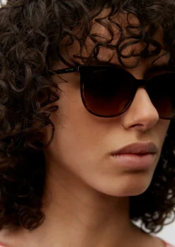 Damen-Sonnenbrille im Panto-Stil