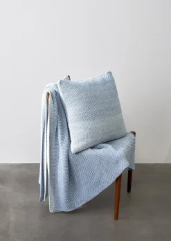 Dekokissen Model Nordic Knit Melange aus softer Bio-Baumwolle