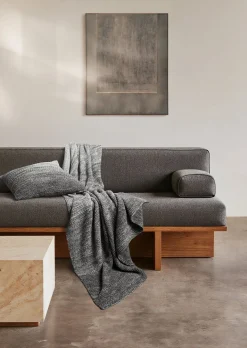 Dekokissen Model Nordic Knit Melange aus softer Bio-Baumwolle