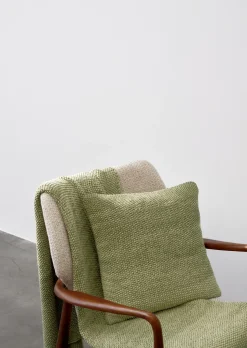Dekokissen Model Nordic Knit Melange aus softer Bio-Baumwolle