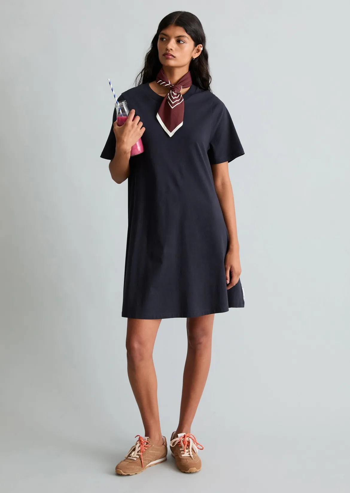 DfC Ausgestelltes Jerseykleid aus weichem Organic Cotton