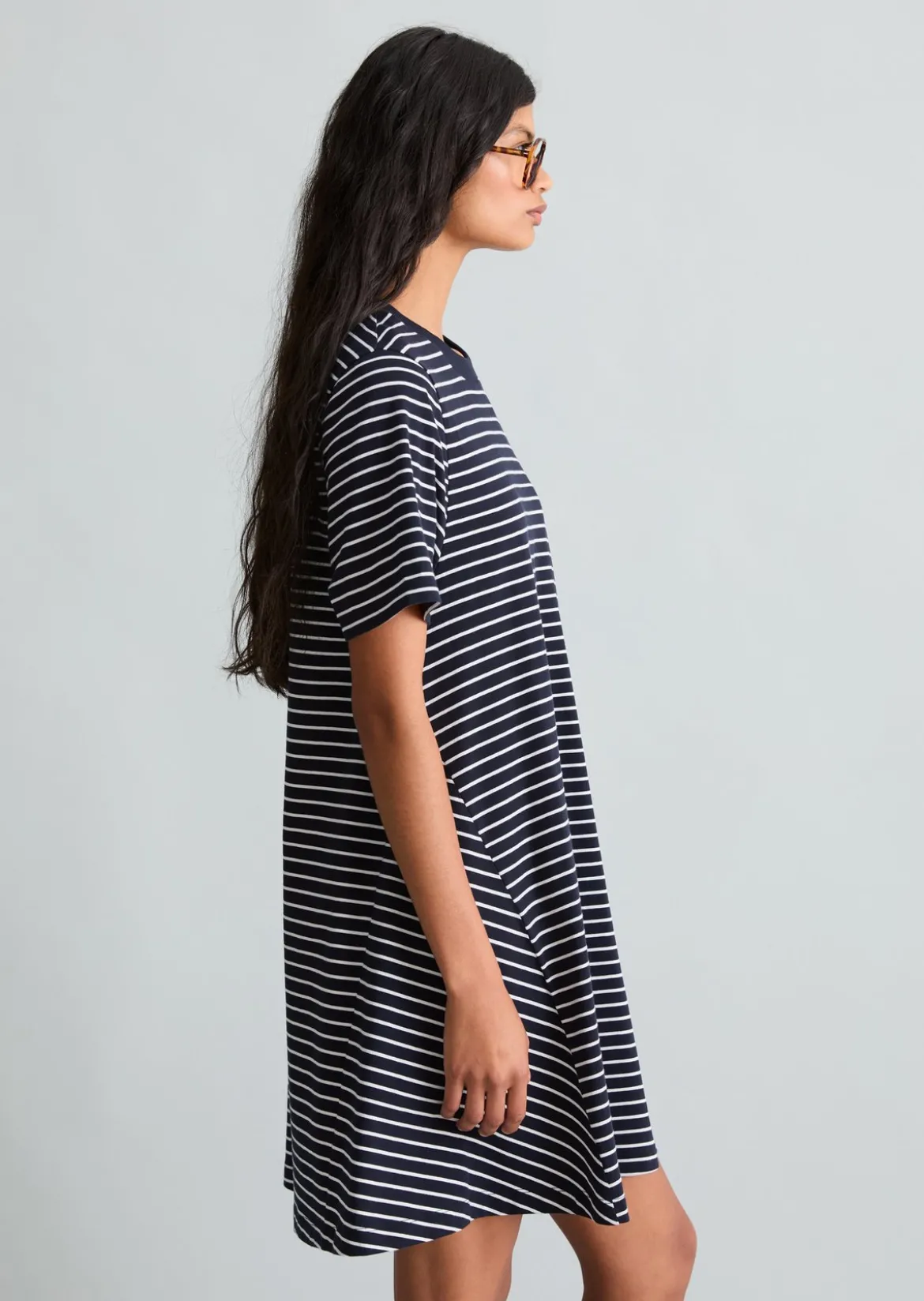 DfC Ausgestelltes Jerseykleid aus weichem Organic Cotton