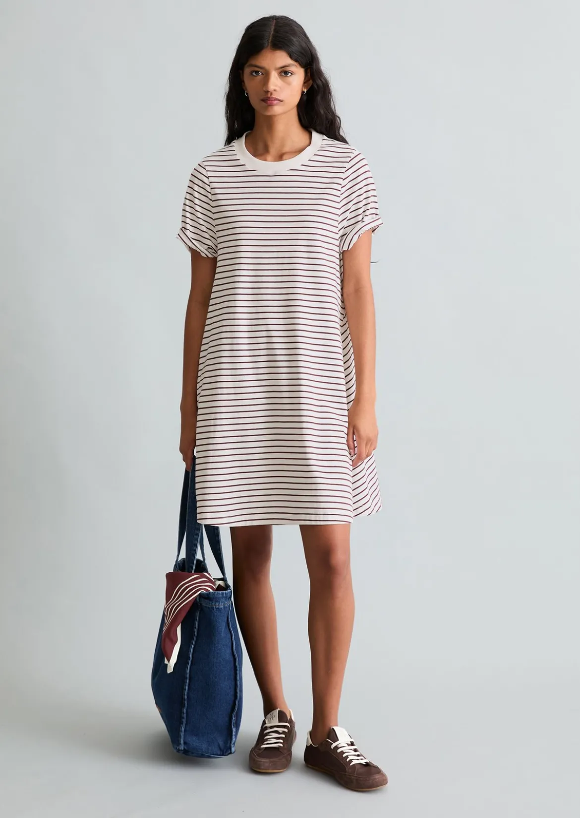 DfC Ausgestelltes Jerseykleid aus weichem Organic Cotton