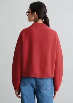 DfC Cardigan relaxed aus kompaktem Baumwollgarn