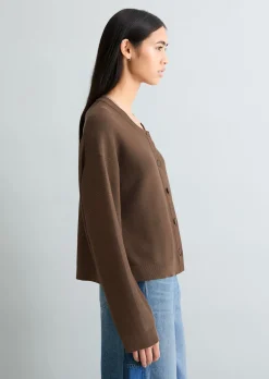 DfC Cardigan relaxed aus kompaktem Baumwollgarn