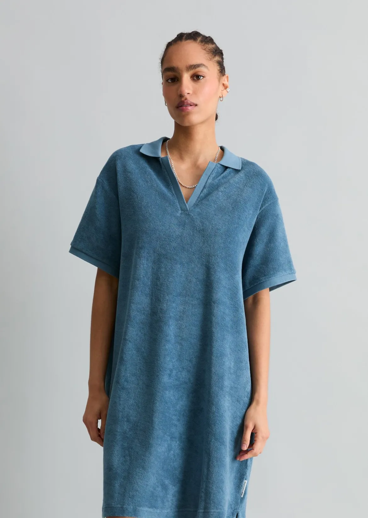 DfC Frottee-Polokleid regular aus Organic Cotton