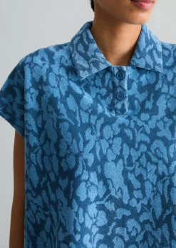 DfC Frottee-Poloshirt relaxed aus Organic Cotton