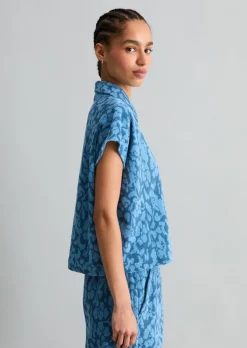 DfC Frottee-Poloshirt relaxed aus Organic Cotton