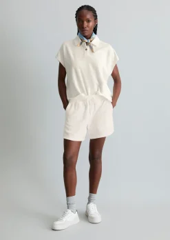 DfC Frottee-Poloshirt relaxed aus Organic Cotton