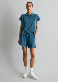 DfC Frottee-Poloshirt relaxed aus Organic Cotton
