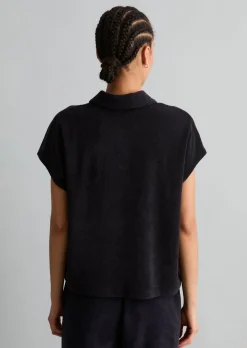 DfC Frottee-Poloshirt relaxed aus Organic Cotton