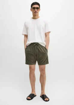DfC Frottee-Shorts regular aus weicher Bio-Baumwolle