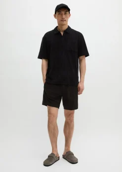 DfC Frottee-Shorts regular aus weicher Bio-Baumwolle