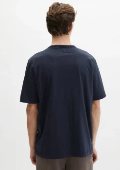 DfC Henley-Shirt regular aus softem Slub-Jersey