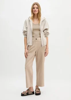 DfC Hoodie-Sweatjacke relaxed aus reiner Bio-Baumwolle