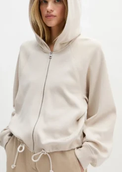 DfC Hoodie-Sweatjacke relaxed aus reiner Bio-Baumwolle