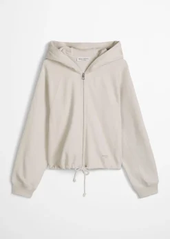 DfC Hoodie-Sweatjacke relaxed aus reiner Bio-Baumwolle
