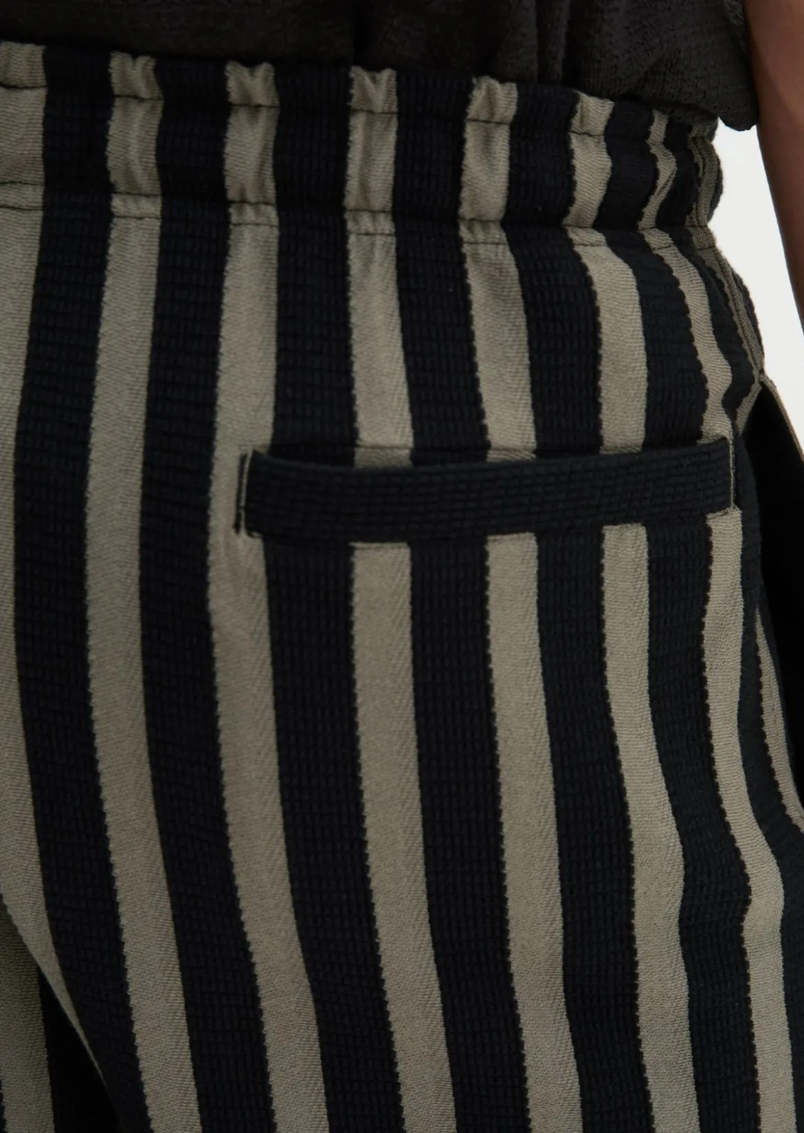 DfC Jerseyshorts regular mit Farb-und Struktur-Streifen