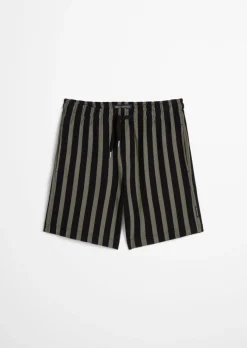 DfC Jerseyshorts regular mit Farb-und Struktur-Streifen