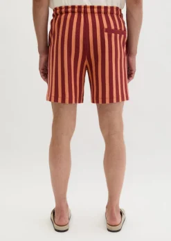 DfC Jerseyshorts regular mit Farb-und Struktur-Streifen