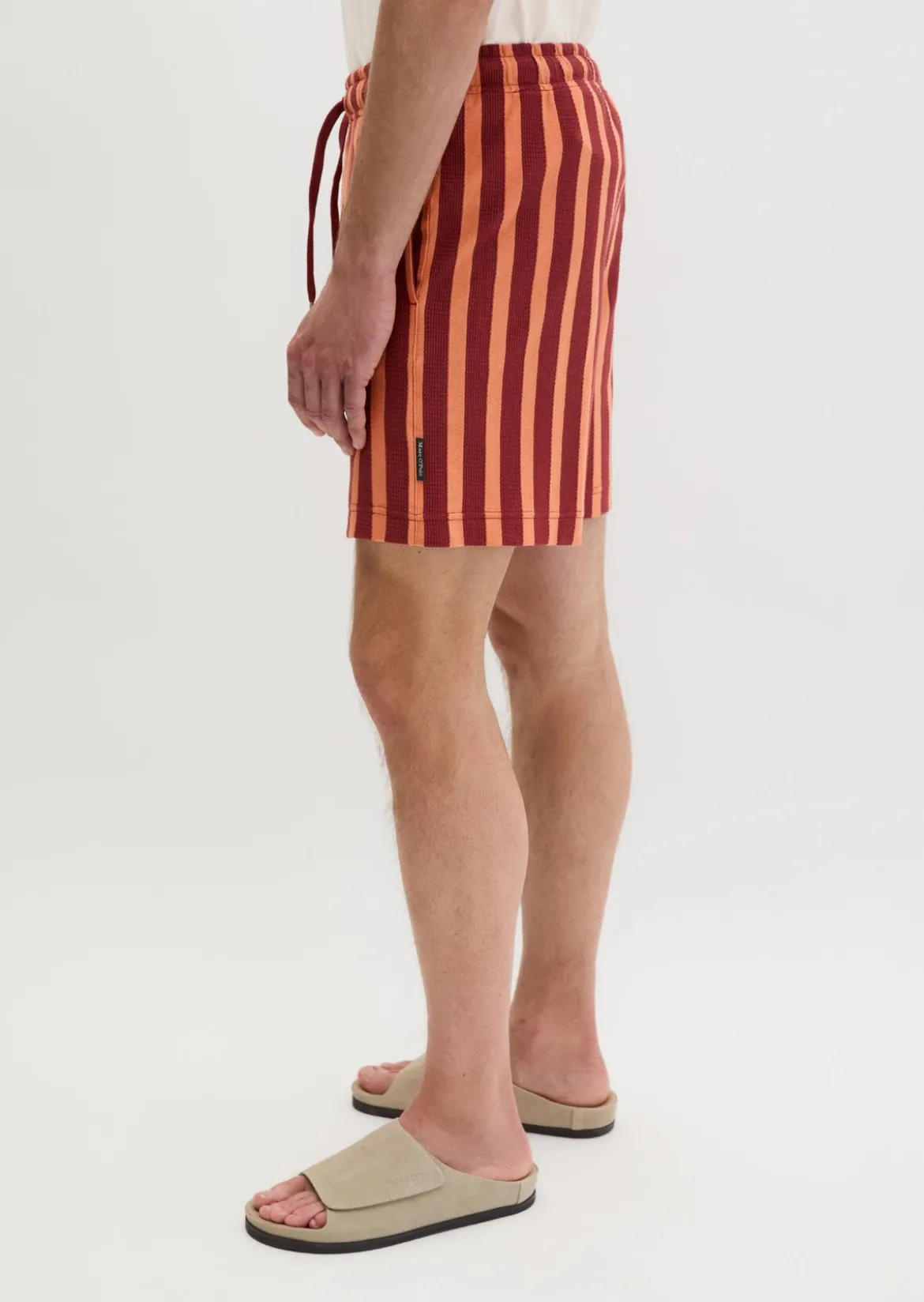 DfC Jerseyshorts regular mit Farb-und Struktur-Streifen
