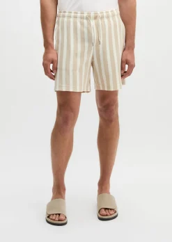DfC Jerseyshorts regular mit Farb-und Struktur-Streifen