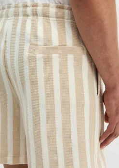 DfC Jerseyshorts regular mit Farb-und Struktur-Streifen