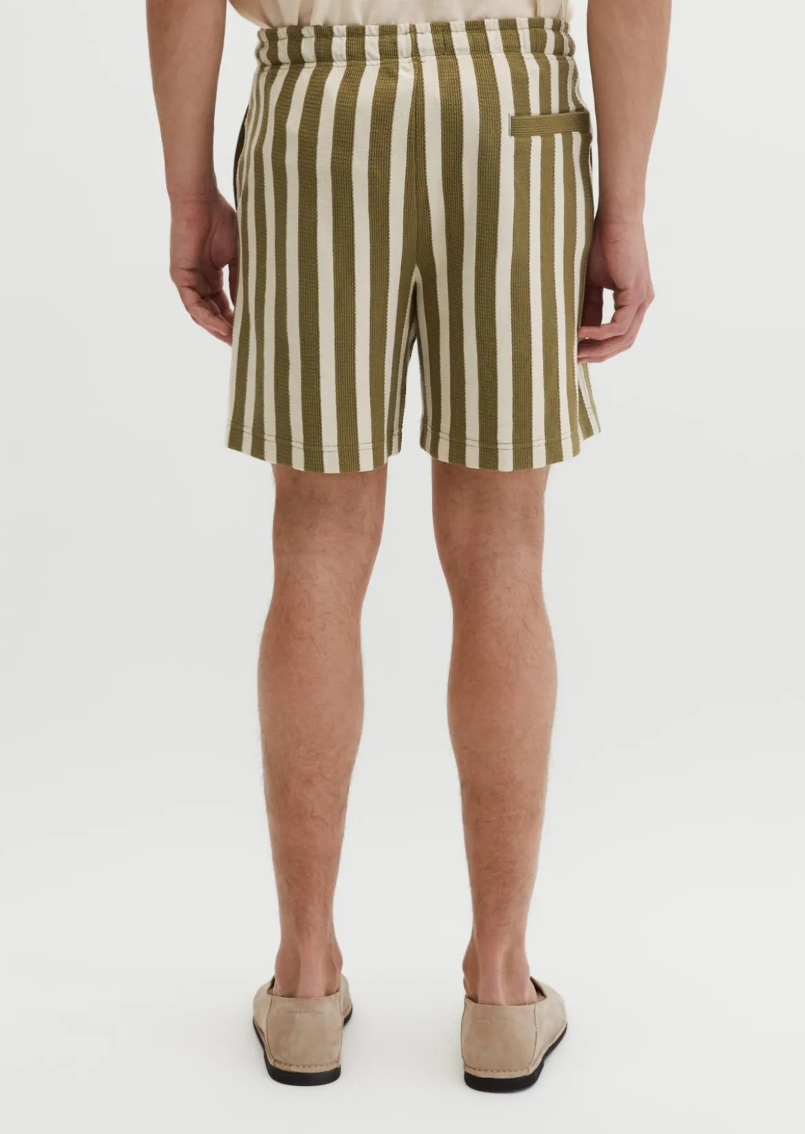DfC Jerseyshorts regular mit Farb-und Struktur-Streifen