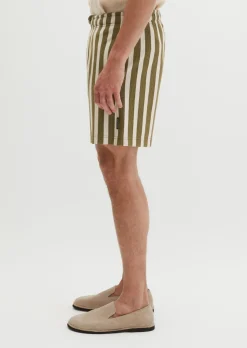 DfC Jerseyshorts regular mit Farb-und Struktur-Streifen