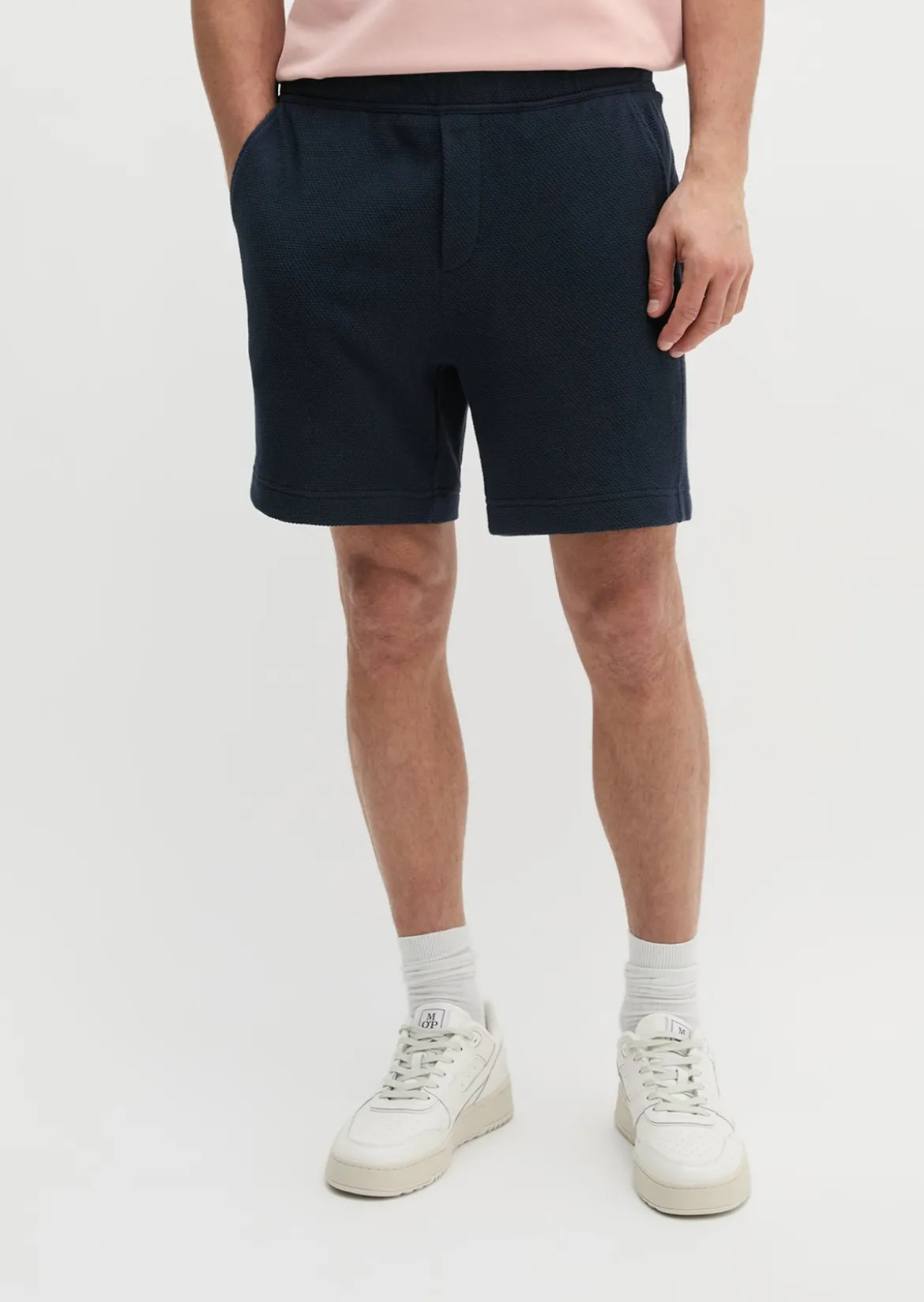 DfC Jerseyshorts regular mit feiner Waffel-Struktur