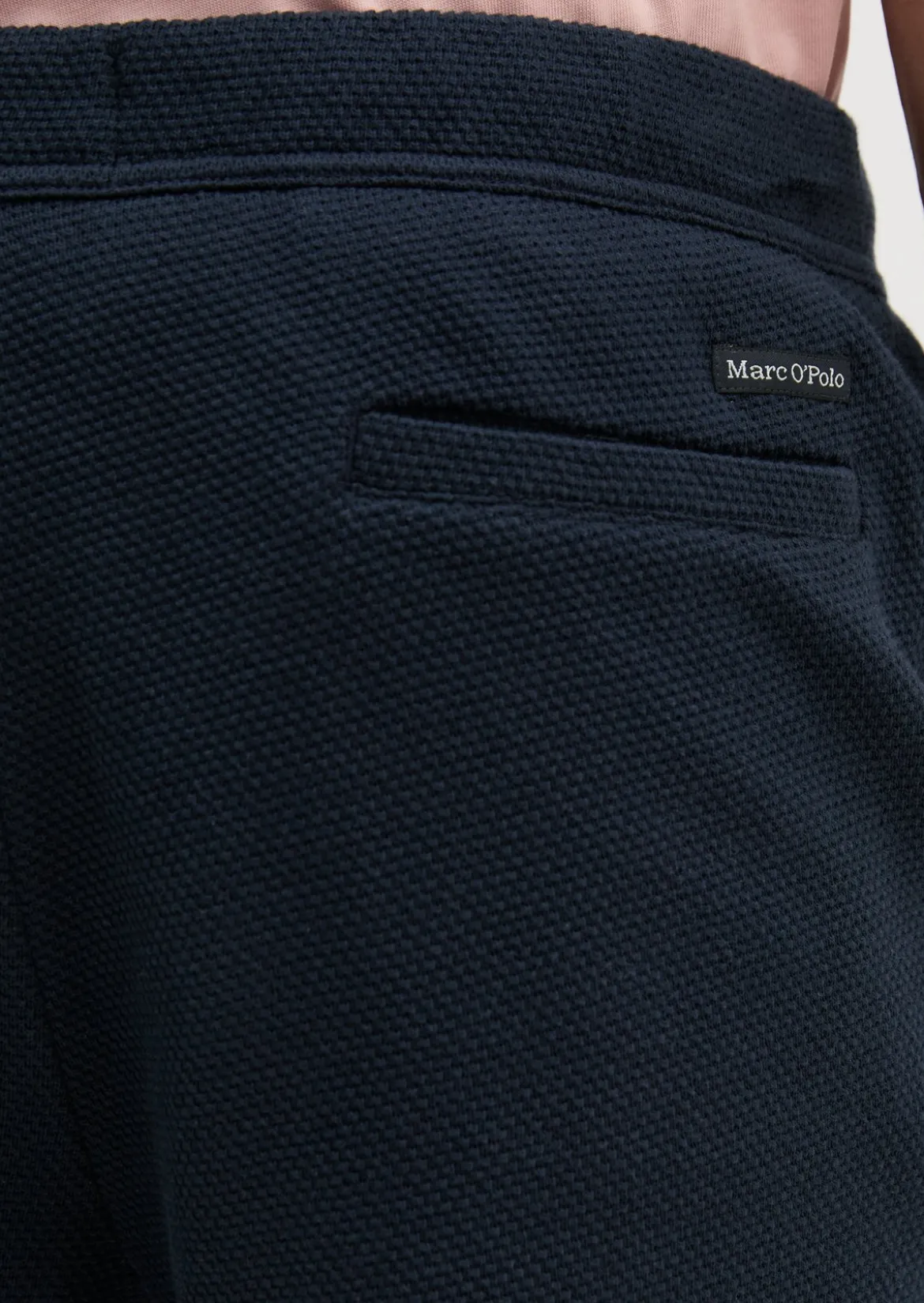 DfC Jerseyshorts regular mit feiner Waffel-Struktur