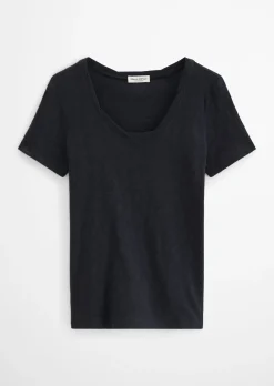 DfC Jersey-T-Shirt regular aus reiner Baumwolle