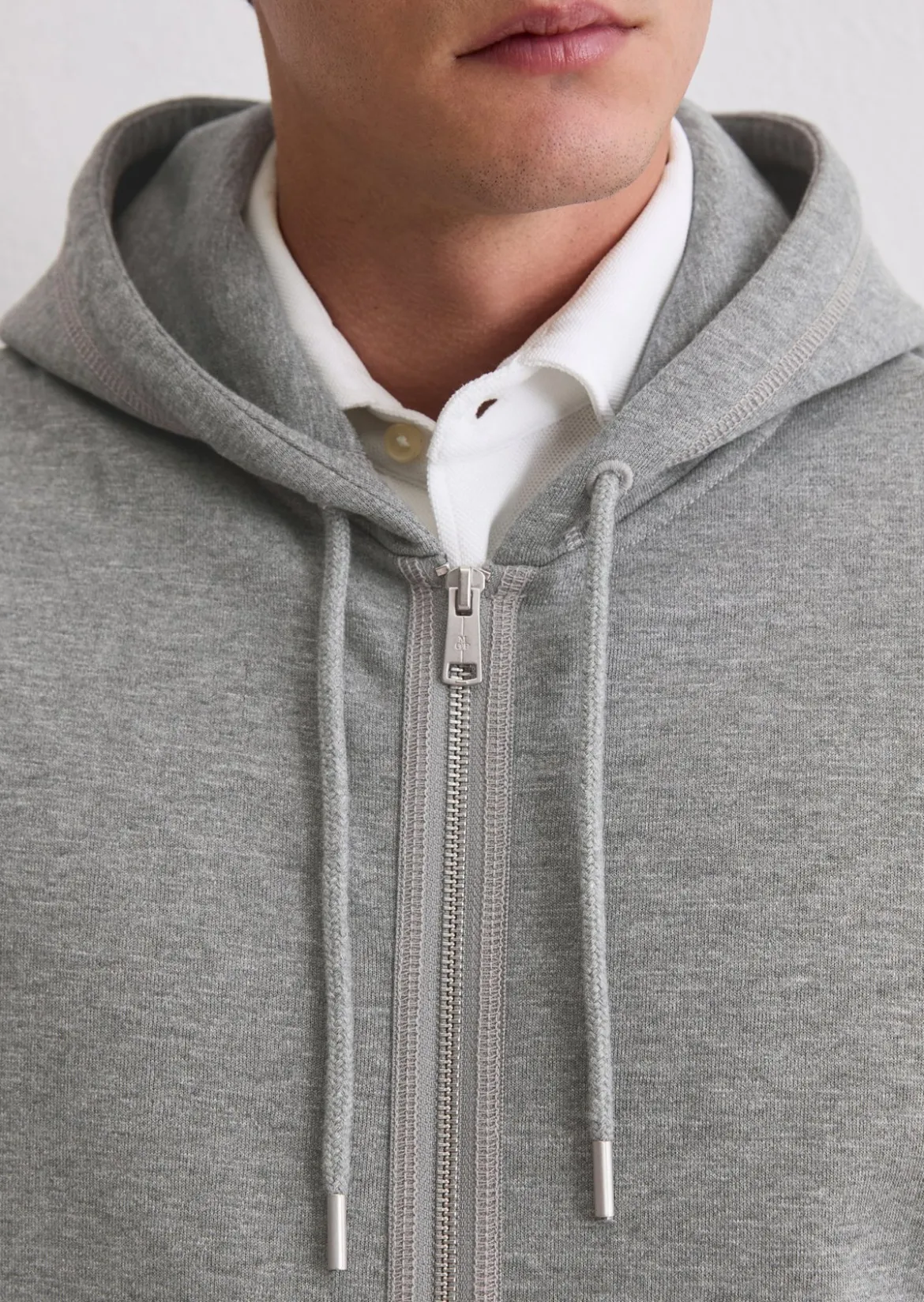 DfC Kapuzen-Sweatjacke regular aus weichem Bio-Baumwoll-Sweat