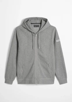 DfC Kapuzen-Sweatjacke regular aus weichem Bio-Baumwoll-Sweat
