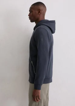 DfC Kapuzen-Sweatjacke regular aus weichem Bio-Baumwoll-Sweat