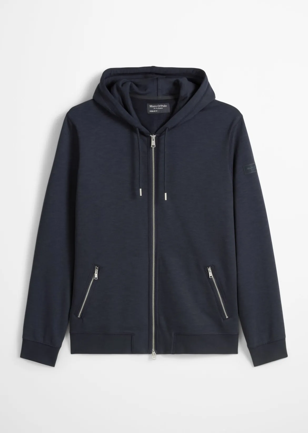 DfC Kapuzen-Sweatjacke regular aus weichem Bio-Baumwoll-Sweat