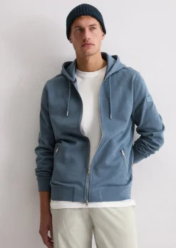 DfC Kapuzen-Sweatjacke regular aus weichem Bio-Baumwoll-Sweat
