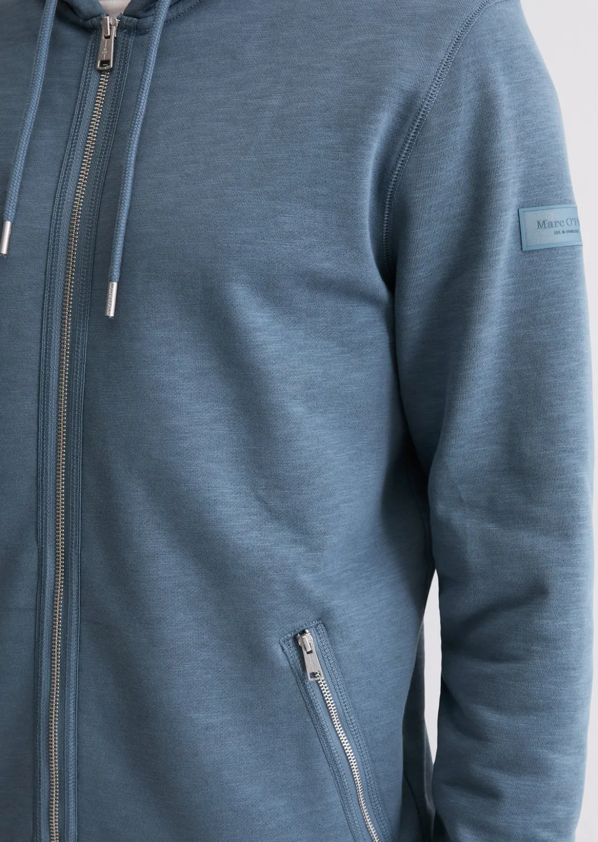 DfC Kapuzen-Sweatjacke regular aus weichem Bio-Baumwoll-Sweat