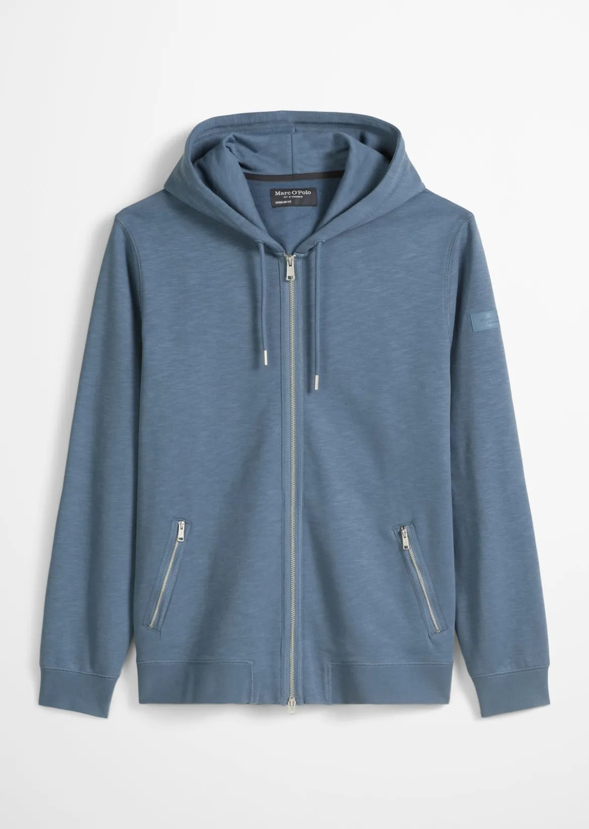 DfC Kapuzen-Sweatjacke regular aus weichem Bio-Baumwoll-Sweat