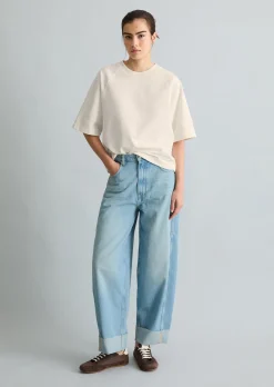 DfC Kurzarm-Sweatshirt relaxed aus reinem Organic Cotton